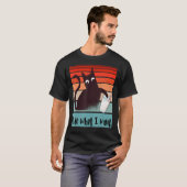 私は反乱軍の猫がグおもしろいラを倒したいことをする Tシャツ (正面フル)