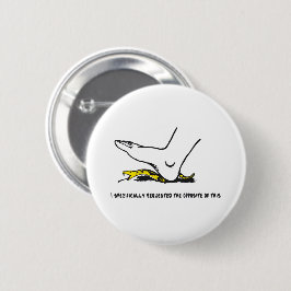 私は反対ガッズデン国旗のパロディミームを要求した 缶バッジ