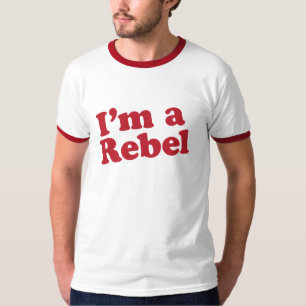 私は反逆者です Tシャツ