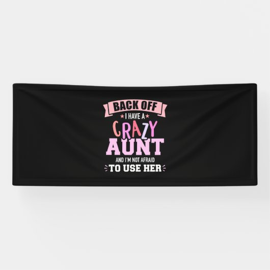 私は叔母がいる 横断幕 (横)