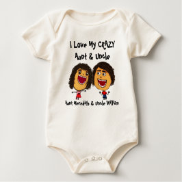 私は叔母と叔父熱狂するの漫画が大好き ベビーボディスーツ