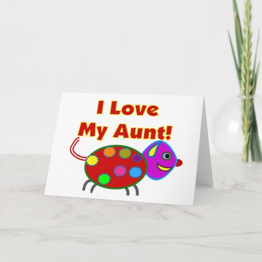 私は叔母を愛している カード (正面)