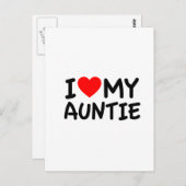 私は叔母を愛している ポストカード (正面/裏面)