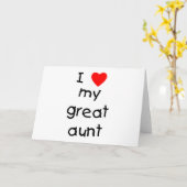 私は叔母を愛し素晴らしている カード (黄色い花)