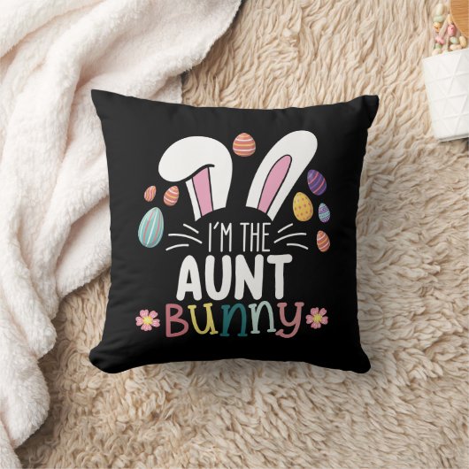 私は叔母バニー・イースターの家族のマッチングである クッション (ブランケット)