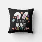 私は叔母バニー・イースターの家族のマッチングである クッション (正面)