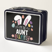 私は叔母バニー・イースターの家族のマッチングである メタルランチボックス (正面)