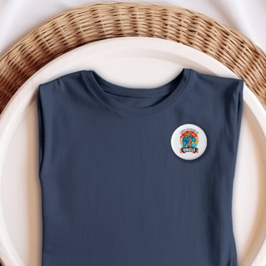 私は叔父のボタンまでレベルアップした 缶バッジ