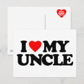 私は叔父を愛している ポストカード (正面/裏面)