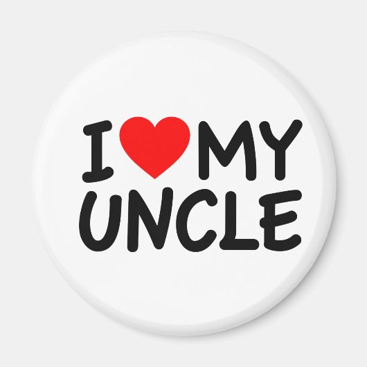 私は叔父を愛している マグネット (正面)