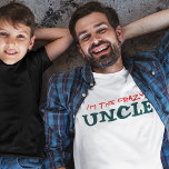 私は叔父熱狂するだ |ガイおもしろいズ Tシャツ<br><div class="desc">この「私は叔父」熱狂するのTシャツは子供たちのおじに素晴らし贈り物をクール作る。また、おもしろいはあなたは妊娠を発表する方法。この与え面白いシャツは素晴らし、あなたがベビーを期待し、彼は叔父になることを兄に大きな発表をする方法である。</div>