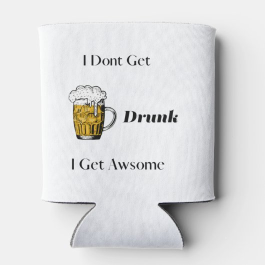 私は取得し飲ない、私はクーラーボックスに酔う 缶クーラー (裏面)