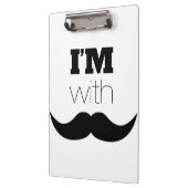 私は口ひげがある クリップボード (左)