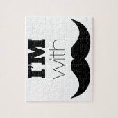 私は口ひげがある ジグソーパズル (縦)