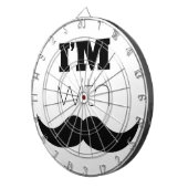 私は口ひげがある ダーツボード (正面右)