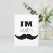 私は口ひげがある ポストカード (スタンド正面)