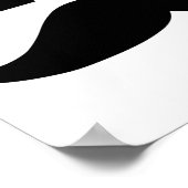 私は口ひげが大好き ポスター (角)