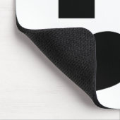 私は口ひげが大好き マウスパッド (コーナー)