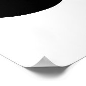 私は口ひげプリントやポスターが大好き ポスター (角)