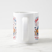 私は口を閉ざした ジャンボコーヒーマグカップ (裏面)