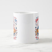 私は口を閉ざした ジャンボコーヒーマグカップ (正面)