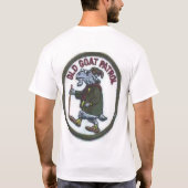私は古いヤギです Tシャツ (裏面)