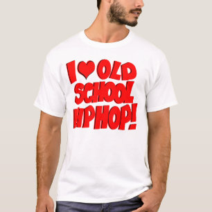 私は古い学校のヒップホップを愛します! Tシャツ