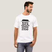 私は古くないです、私ですヴィンテージ1950年 Tシャツ (正面フル)