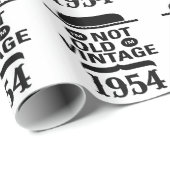 私は古くないです、私ですヴィンテージ1954年 ラッピングペーパー (ロールコーナー)