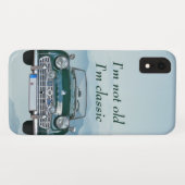 私は古くない私はクラシックトレンディーヴィンテージ車カッコいい Case-Mate iPhoneケース (裏面(横))