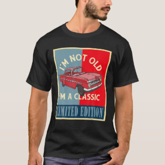 私は古くない私は車のグラフィッククラシックスおもしろい- Mens Tシャツ