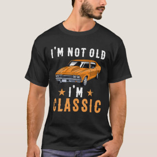 私は古くない私は車のグラフィッククラシックスおもしろい- Mens Tシャツ