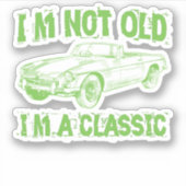 私は古くはないクラシック シール (正面)