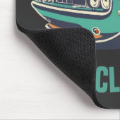 私は古くはないヴィンテージクラシックカーだ マウスパッド (コーナー)