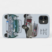 私は古くはない私はクラシックトレンディーヴィンテージカーシック Case-Mate iPhoneケース (裏面(横))