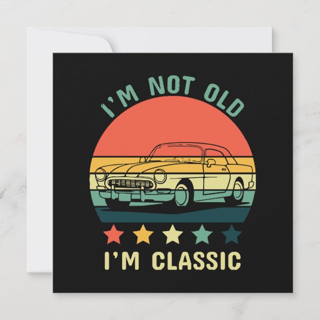 私は古くはない私はクラシック (正面)