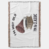 私は古くはない私はクラシック スローブランケット (正面縦)