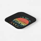 私は古くはない私はクラシック ペーパープレート (傾斜あり)