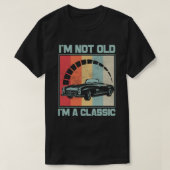 私は古くはない私はクラシック – メルセデスBENZ SL Tシャツ (デザイン正面)