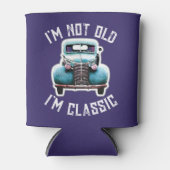 私は古くはない私は車のグラフィッククラシックー 缶クーラー (正面)