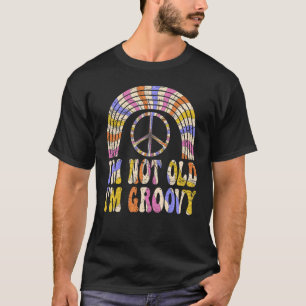 私は古くはない私はGroovy 70s美的ノスタルジア197 Tシャツ