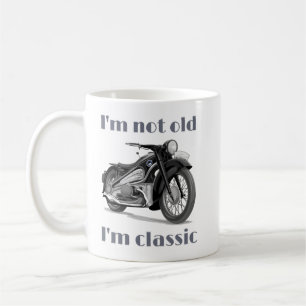 私は古くはない、私はヴィンテージパパおもしろい誕生日 コーヒーマグカップ