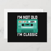 私は古くはない 1984年の最高のクラシック ポストカード (正面/裏面)