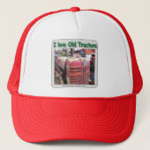 私は古く国際的な収穫機のトラクターを愛します キャップ (正面)