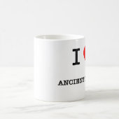 私は古代史を愛します コーヒーマグカップ (中央)