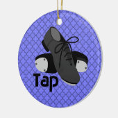 私は叩きます セラミックオーナメント (左)