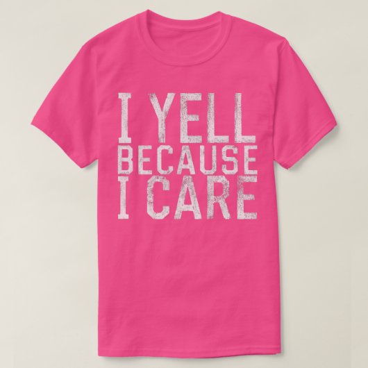 私は叫ぶ私は1だから Tシャツ (デザイン正面)