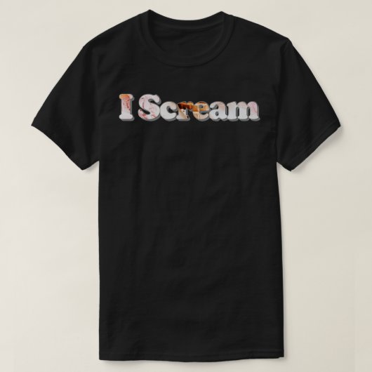 私は叫ぶ Tシャツ (デザイン正面)