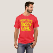 私は叫んでない私のサッカーコーチボイスのみ Tシャツ (正面フル)