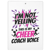 私は叫んでない私の応援コーチボイス クリップボード (裏面)